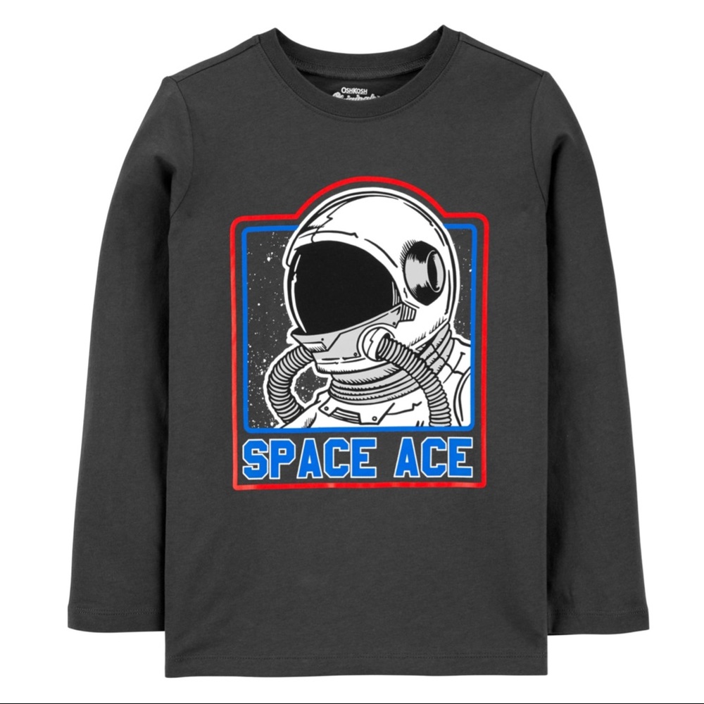 OshKosh Boys Space Ace Astronaut Tee Shirt